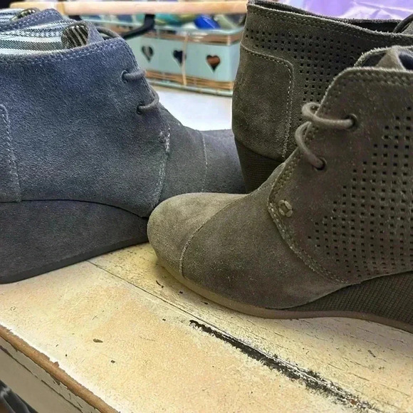 TOMS Women’s wedge ankle bootie size 8.5 - Picture 9 of 10